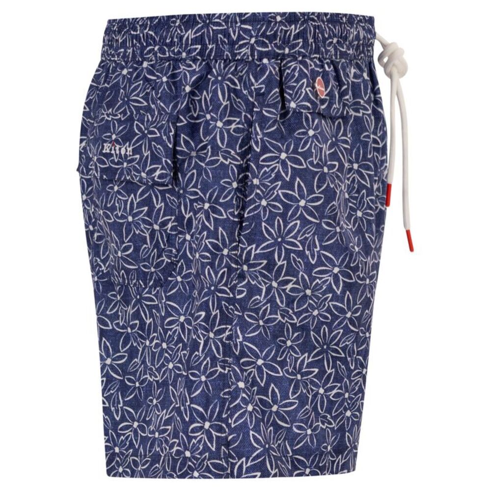 Kiton Men Short Patterned Swim Boxers - Picture 3 of 4